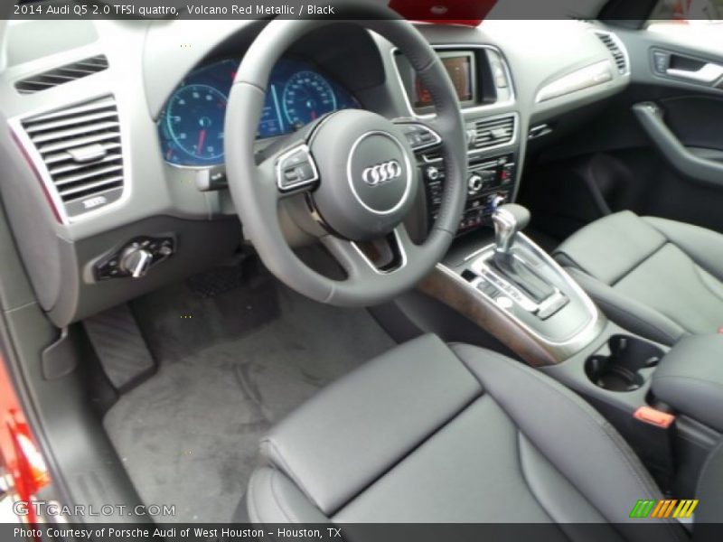 Volcano Red Metallic / Black 2014 Audi Q5 2.0 TFSI quattro