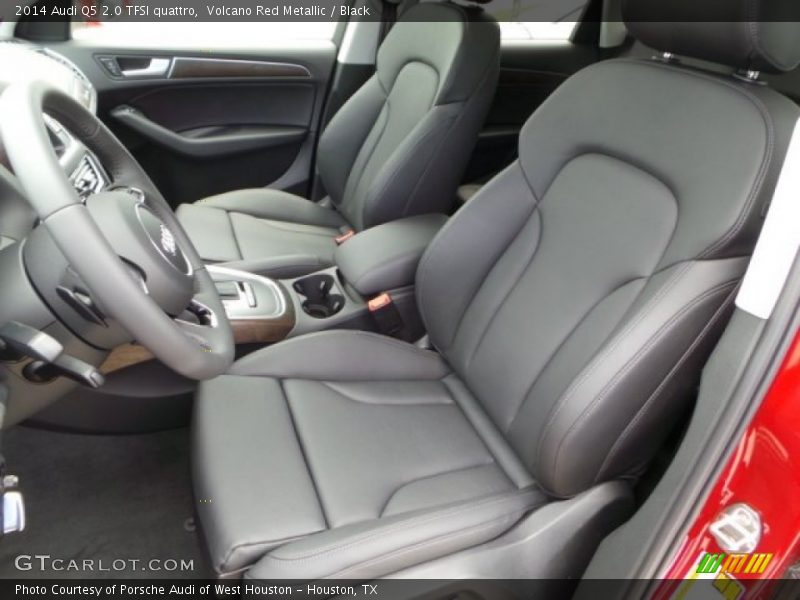 Volcano Red Metallic / Black 2014 Audi Q5 2.0 TFSI quattro
