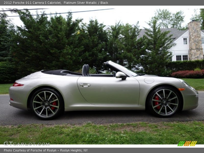  2012 911 Carrera S Cabriolet Platinum Silver Metallic