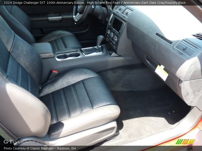 High Octane Red Pearl / Anniversary Dark Slate Gray/Foundry Black 2014 Dodge Challenger SXT 100th Anniversary Edition