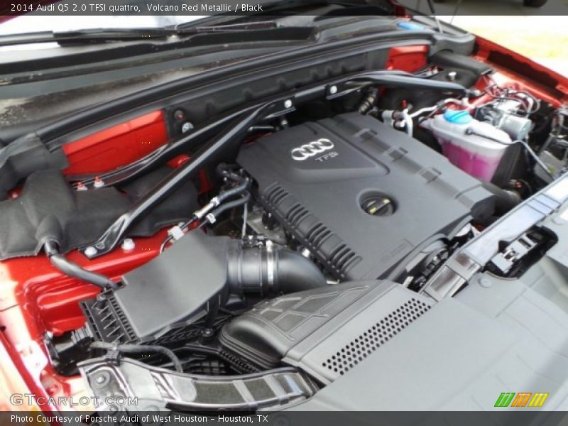 Volcano Red Metallic / Black 2014 Audi Q5 2.0 TFSI quattro
