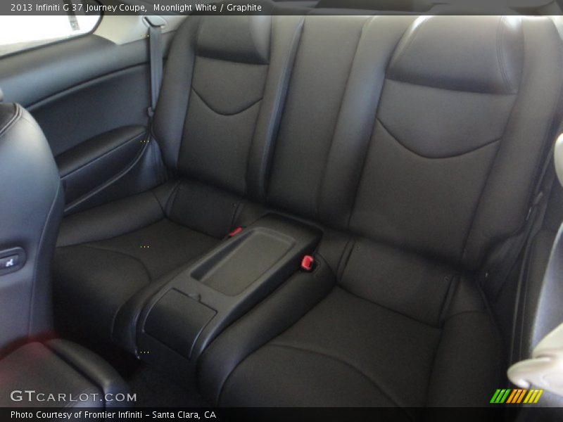 Moonlight White / Graphite 2013 Infiniti G 37 Journey Coupe