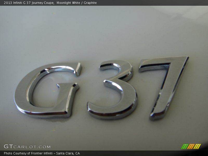 Moonlight White / Graphite 2013 Infiniti G 37 Journey Coupe