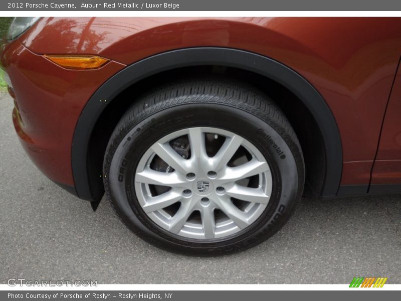 Auburn Red Metallic / Luxor Beige 2012 Porsche Cayenne