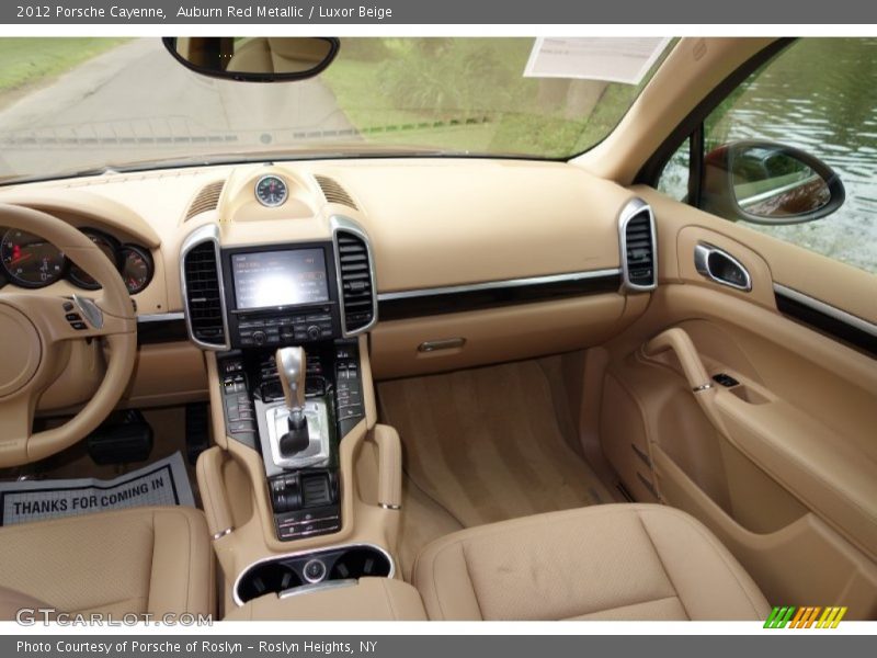 Auburn Red Metallic / Luxor Beige 2012 Porsche Cayenne