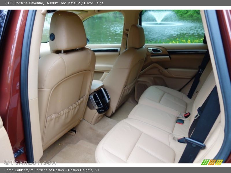 Auburn Red Metallic / Luxor Beige 2012 Porsche Cayenne