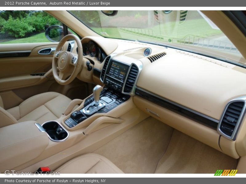 Auburn Red Metallic / Luxor Beige 2012 Porsche Cayenne