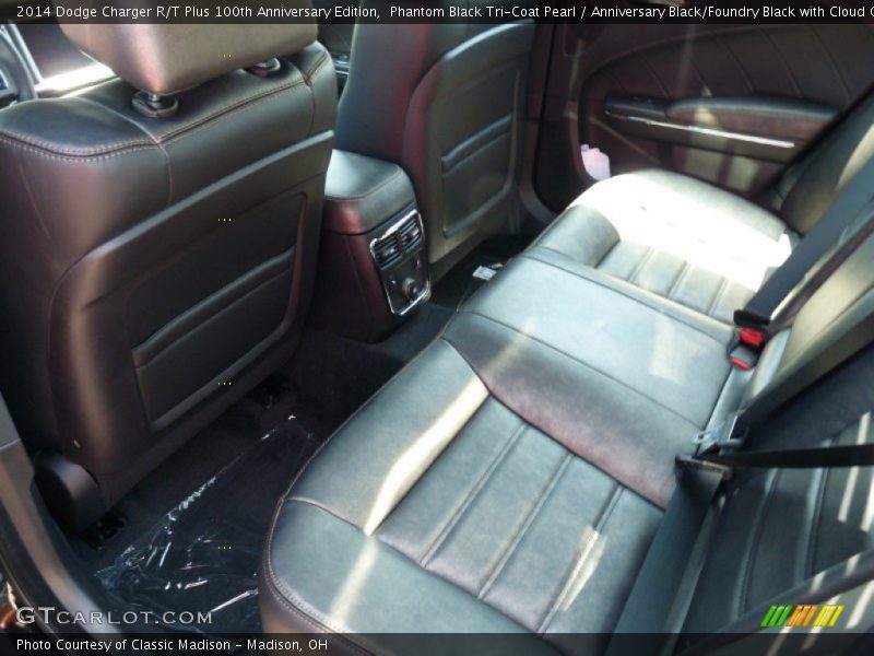 Phantom Black Tri-Coat Pearl / Anniversary Black/Foundry Black with Cloud Overprint 2014 Dodge Charger R/T Plus 100th Anniversary Edition