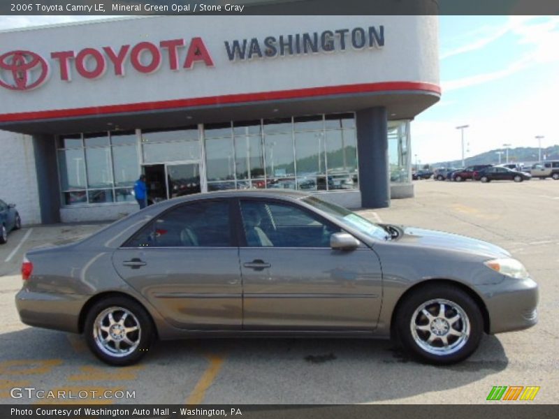 Mineral Green Opal / Stone Gray 2006 Toyota Camry LE