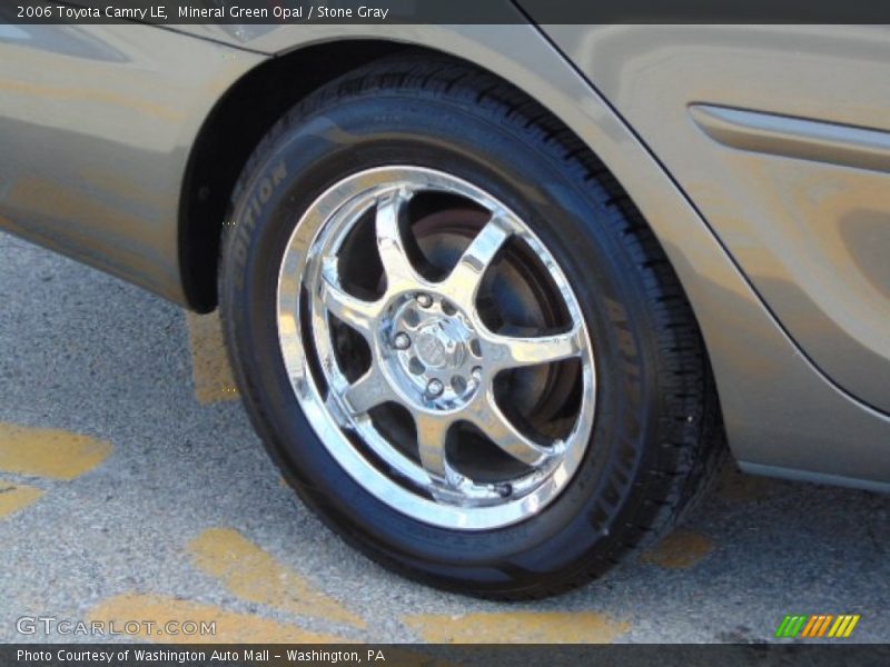 Mineral Green Opal / Stone Gray 2006 Toyota Camry LE