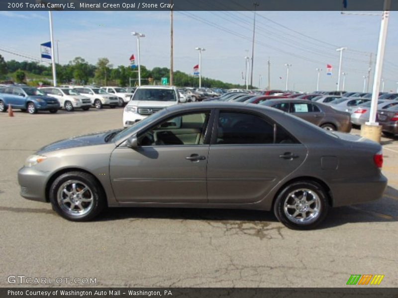 Mineral Green Opal / Stone Gray 2006 Toyota Camry LE