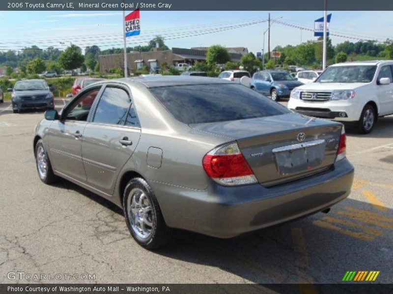 Mineral Green Opal / Stone Gray 2006 Toyota Camry LE