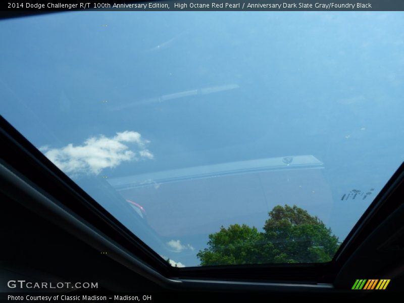 High Octane Red Pearl / Anniversary Dark Slate Gray/Foundry Black 2014 Dodge Challenger R/T 100th Anniversary Edition