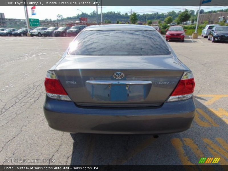 Mineral Green Opal / Stone Gray 2006 Toyota Camry LE