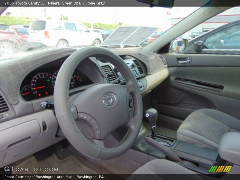 Mineral Green Opal / Stone Gray 2006 Toyota Camry LE