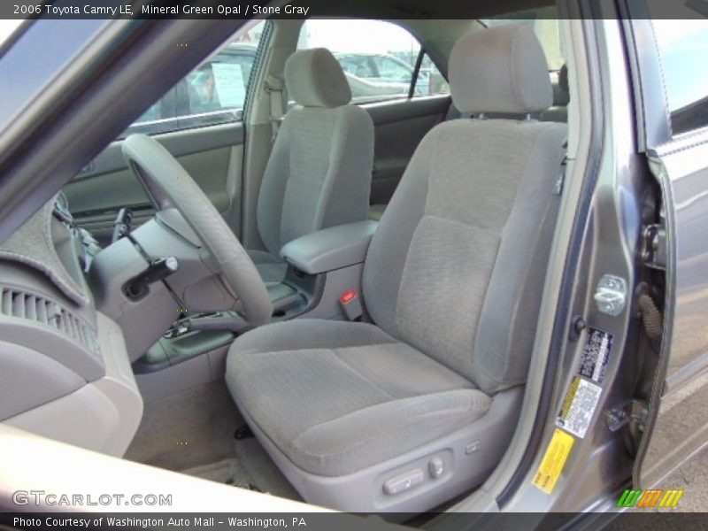 Mineral Green Opal / Stone Gray 2006 Toyota Camry LE