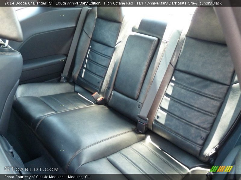 High Octane Red Pearl / Anniversary Dark Slate Gray/Foundry Black 2014 Dodge Challenger R/T 100th Anniversary Edition