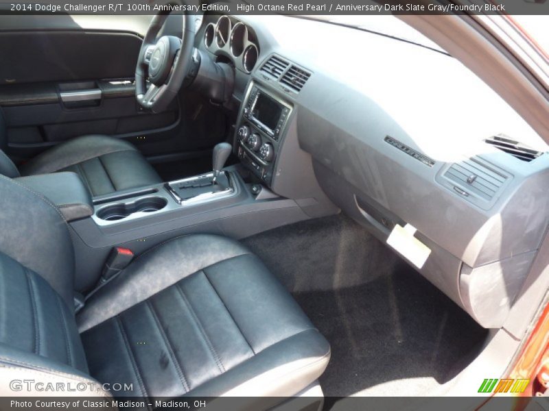 High Octane Red Pearl / Anniversary Dark Slate Gray/Foundry Black 2014 Dodge Challenger R/T 100th Anniversary Edition