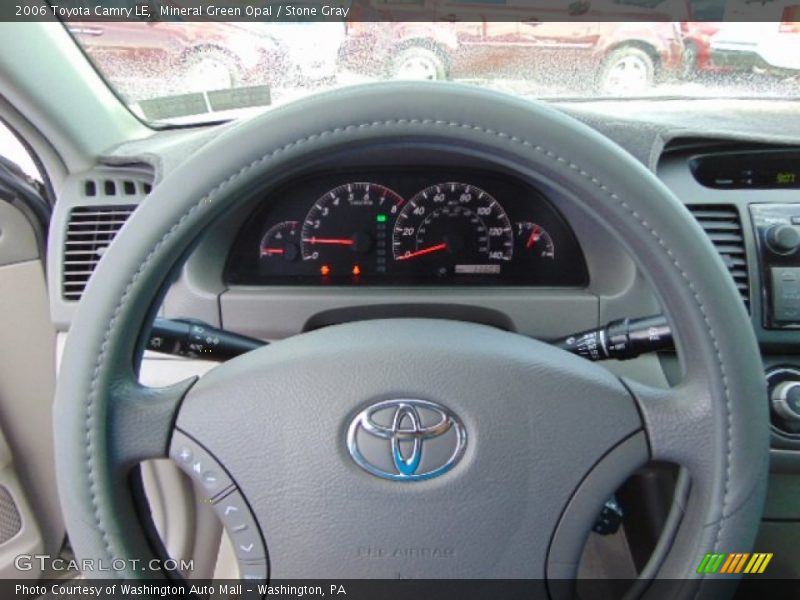 Mineral Green Opal / Stone Gray 2006 Toyota Camry LE