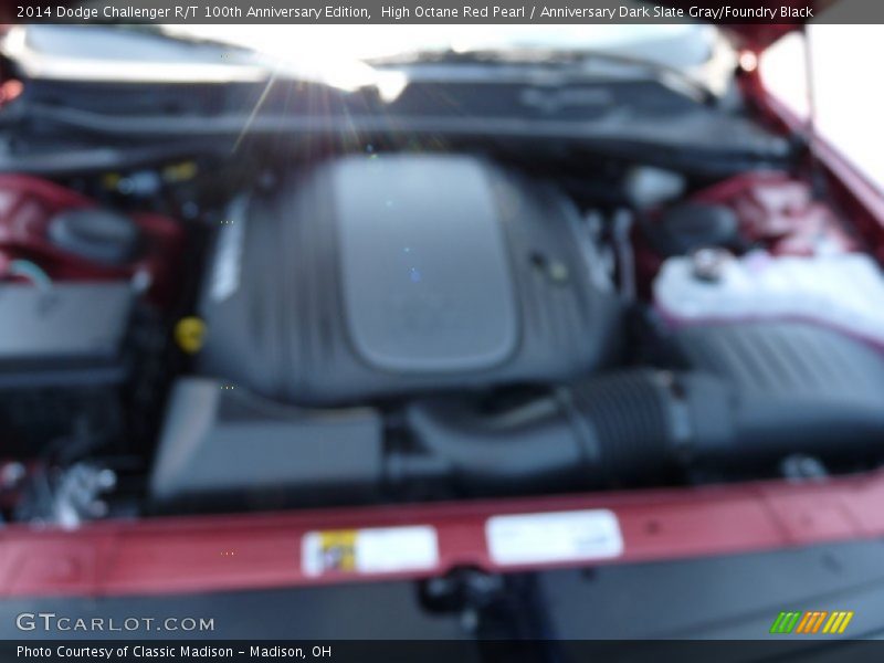 High Octane Red Pearl / Anniversary Dark Slate Gray/Foundry Black 2014 Dodge Challenger R/T 100th Anniversary Edition