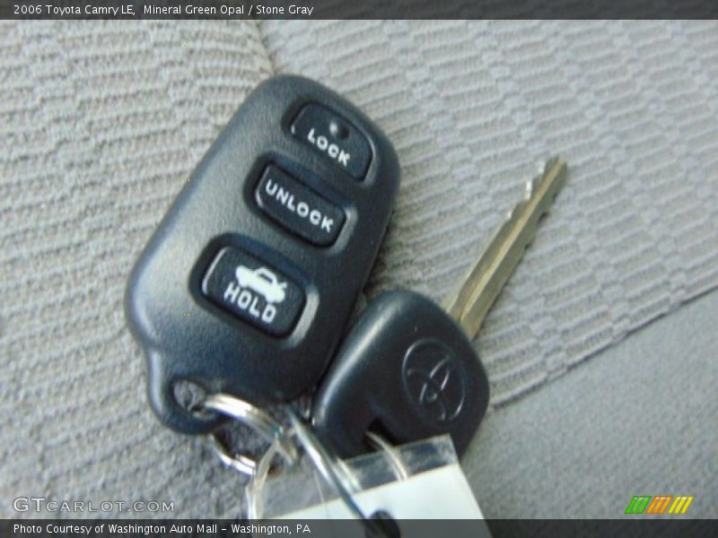Mineral Green Opal / Stone Gray 2006 Toyota Camry LE