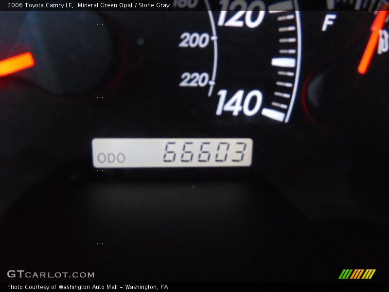 Mineral Green Opal / Stone Gray 2006 Toyota Camry LE