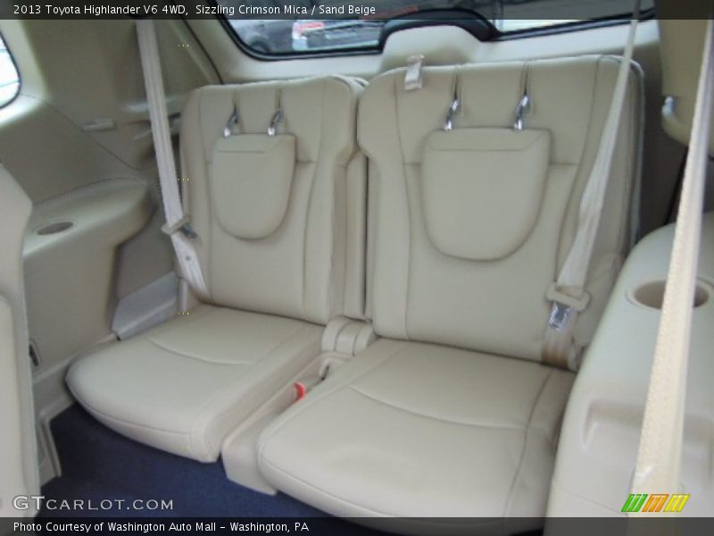 Sizzling Crimson Mica / Sand Beige 2013 Toyota Highlander V6 4WD