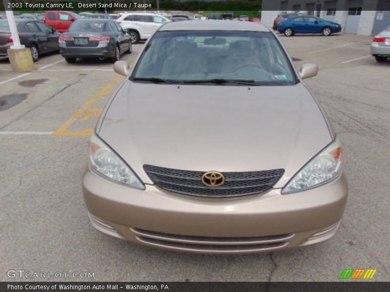 Desert Sand Mica / Taupe 2003 Toyota Camry LE