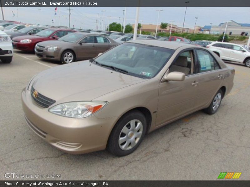 Desert Sand Mica / Taupe 2003 Toyota Camry LE
