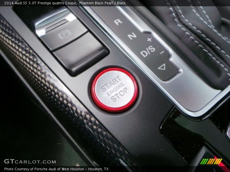 Phantom Black Pearl / Black 2014 Audi S5 3.0T Prestige quattro Coupe