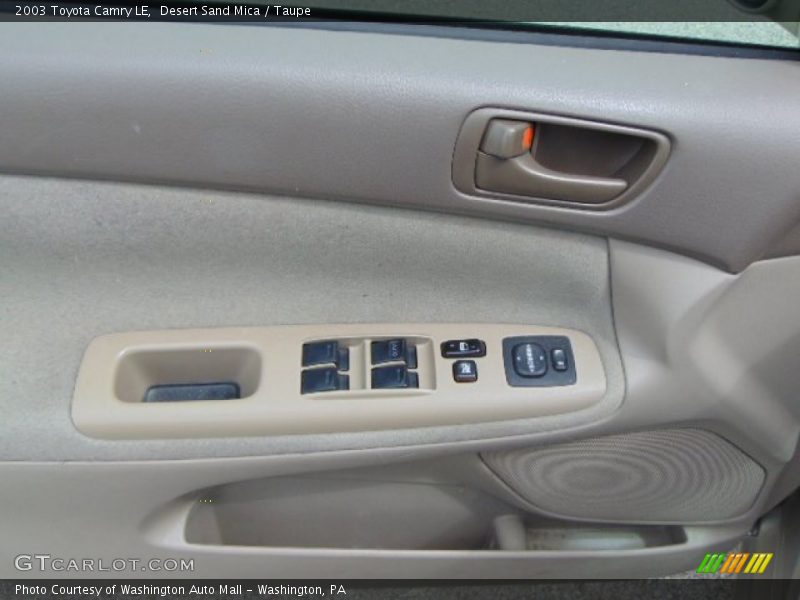 Desert Sand Mica / Taupe 2003 Toyota Camry LE