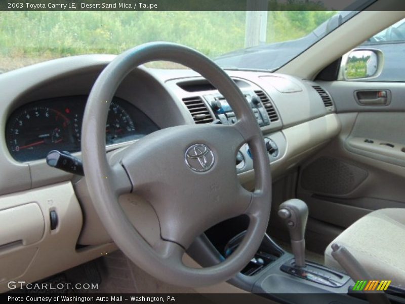 Desert Sand Mica / Taupe 2003 Toyota Camry LE