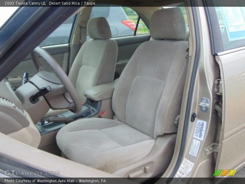 Desert Sand Mica / Taupe 2003 Toyota Camry LE