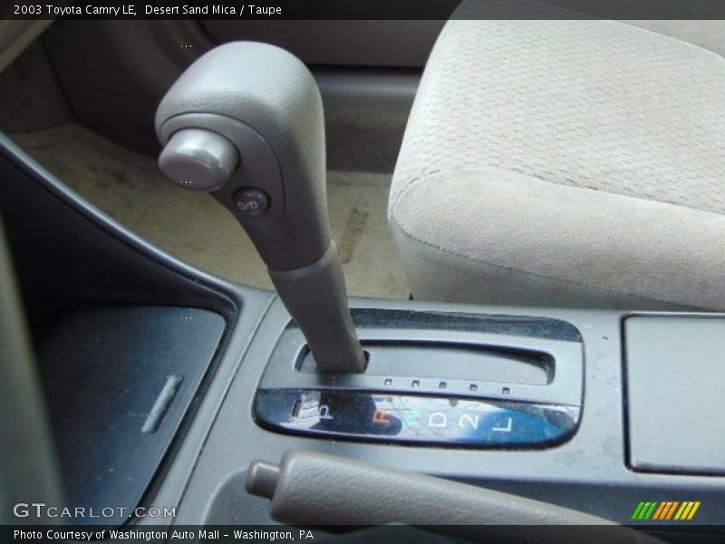 Desert Sand Mica / Taupe 2003 Toyota Camry LE