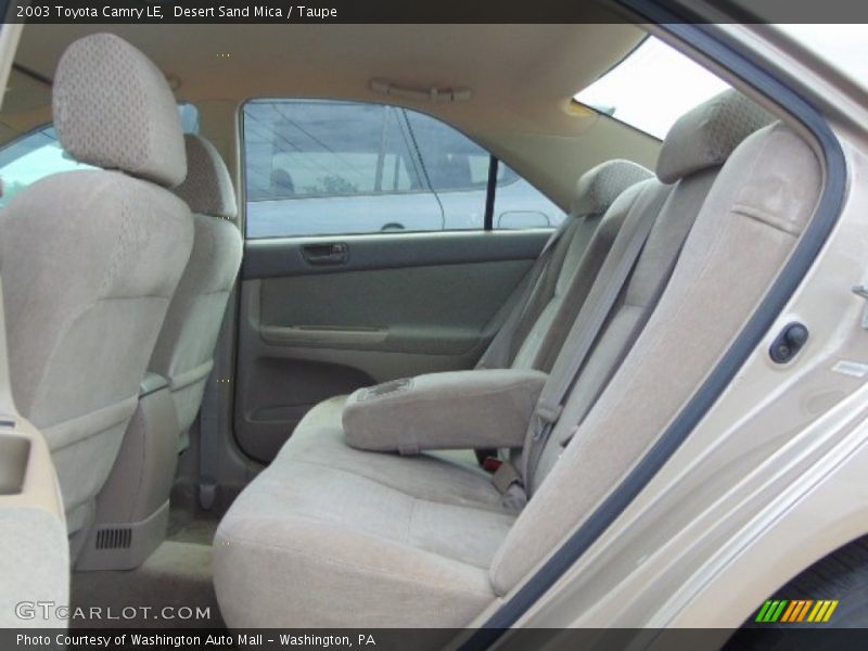 Desert Sand Mica / Taupe 2003 Toyota Camry LE