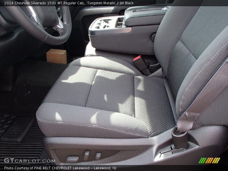 Tungsten Metallic / Jet Black 2014 Chevrolet Silverado 1500 WT Regular Cab