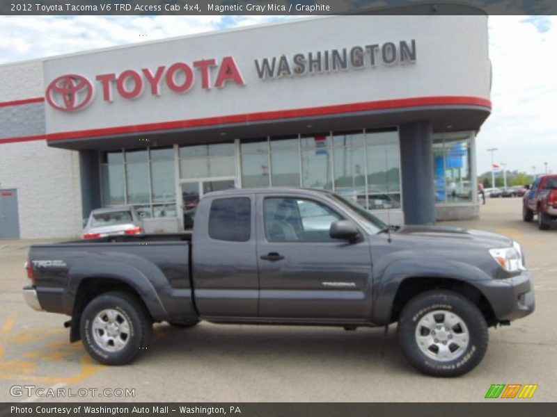 Magnetic Gray Mica / Graphite 2012 Toyota Tacoma V6 TRD Access Cab 4x4