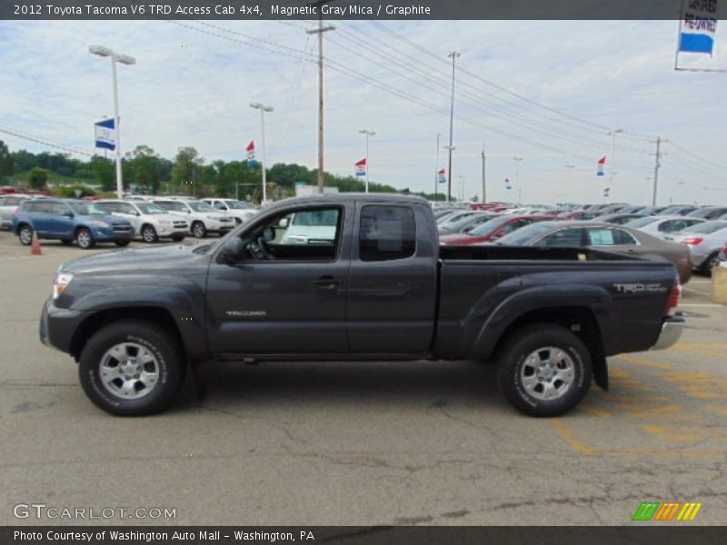 Magnetic Gray Mica / Graphite 2012 Toyota Tacoma V6 TRD Access Cab 4x4