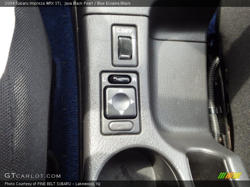 Java Black Pearl / Blue Ecsaine/Black 2004 Subaru Impreza WRX STi