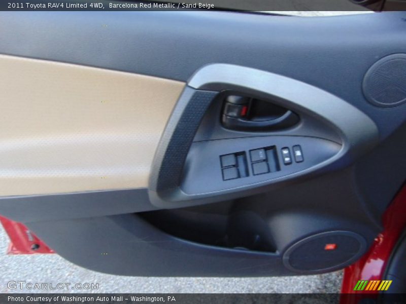 Barcelona Red Metallic / Sand Beige 2011 Toyota RAV4 Limited 4WD