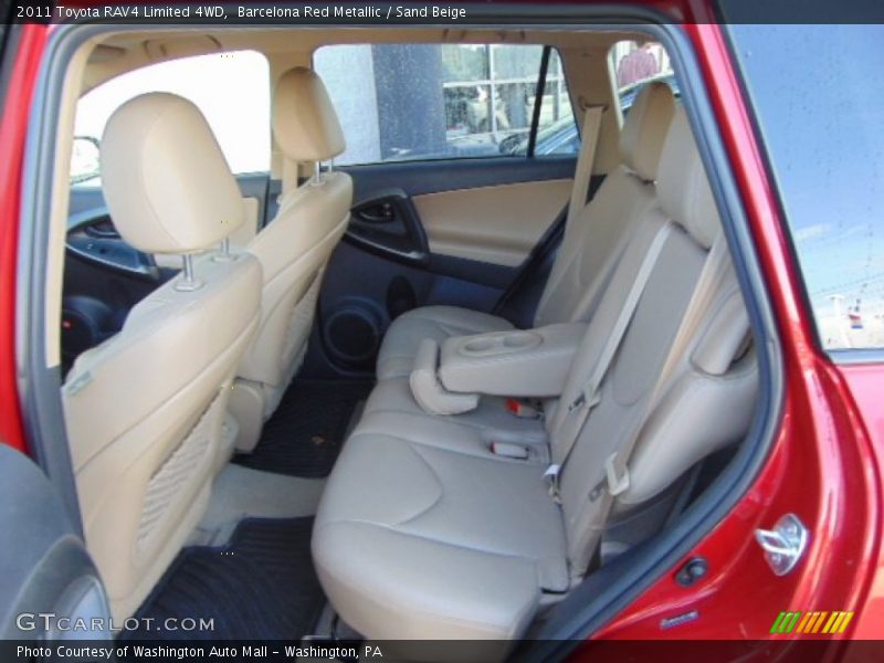 Barcelona Red Metallic / Sand Beige 2011 Toyota RAV4 Limited 4WD