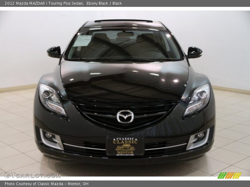 Ebony Black / Black 2012 Mazda MAZDA6 i Touring Plus Sedan