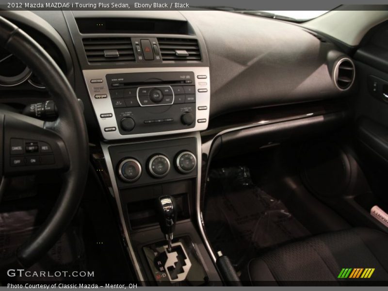 Ebony Black / Black 2012 Mazda MAZDA6 i Touring Plus Sedan