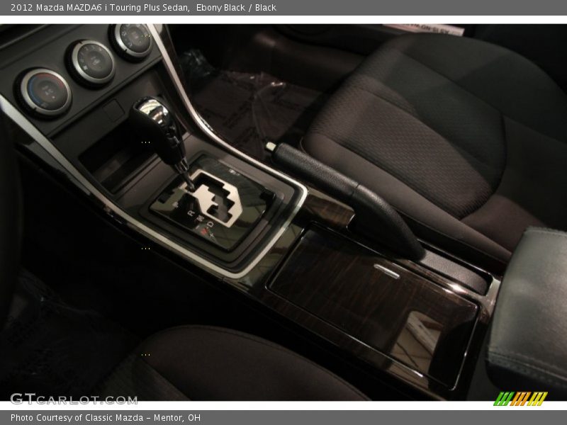 Ebony Black / Black 2012 Mazda MAZDA6 i Touring Plus Sedan