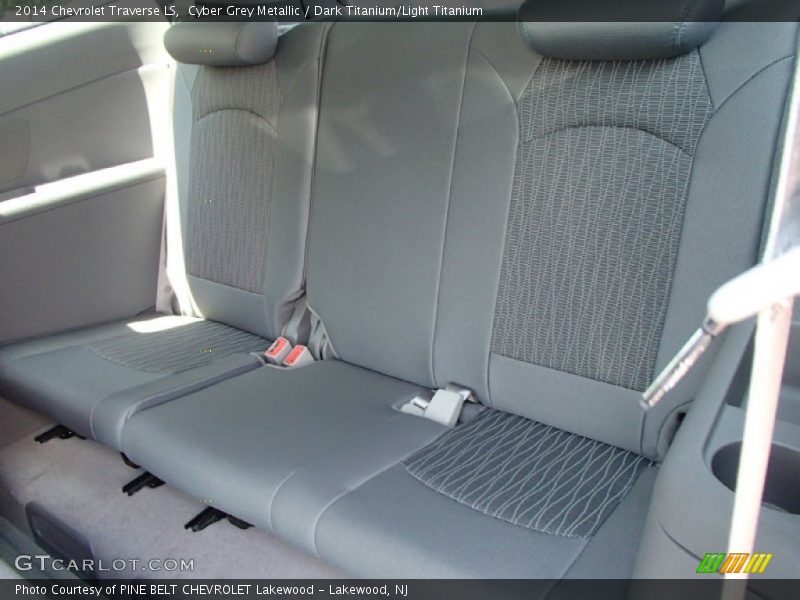 Cyber Grey Metallic / Dark Titanium/Light Titanium 2014 Chevrolet Traverse LS