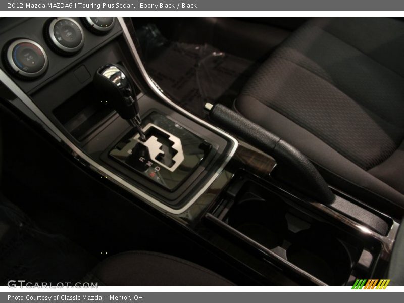 Ebony Black / Black 2012 Mazda MAZDA6 i Touring Plus Sedan