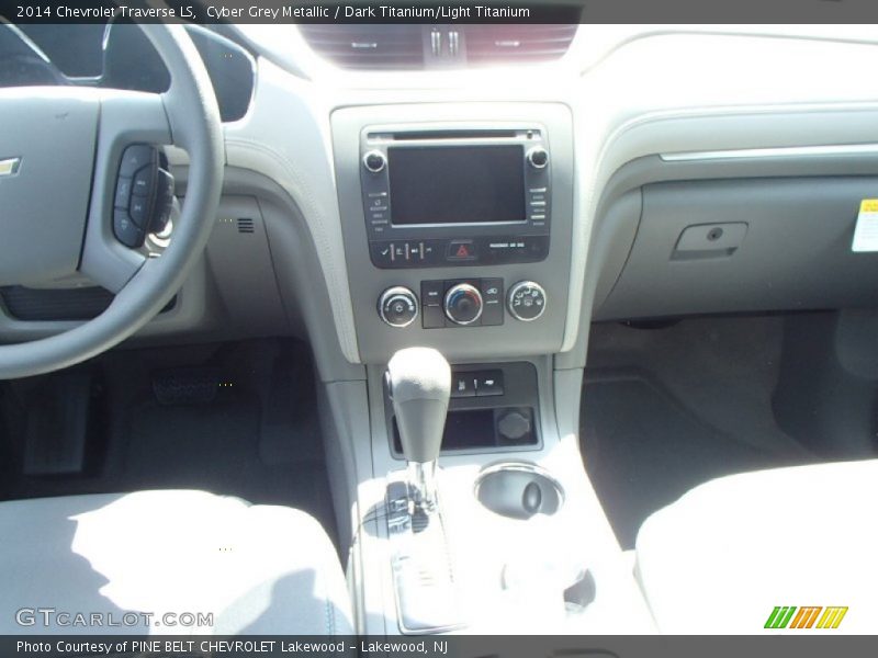 Cyber Grey Metallic / Dark Titanium/Light Titanium 2014 Chevrolet Traverse LS