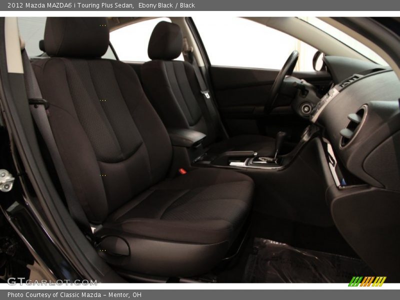 Ebony Black / Black 2012 Mazda MAZDA6 i Touring Plus Sedan