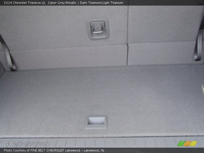 Cyber Grey Metallic / Dark Titanium/Light Titanium 2014 Chevrolet Traverse LS
