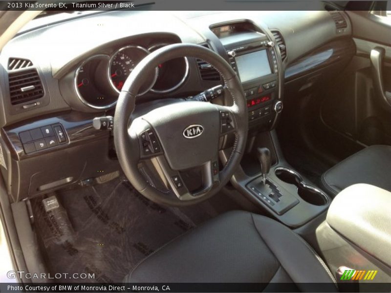 Black Interior - 2013 Sorento EX 